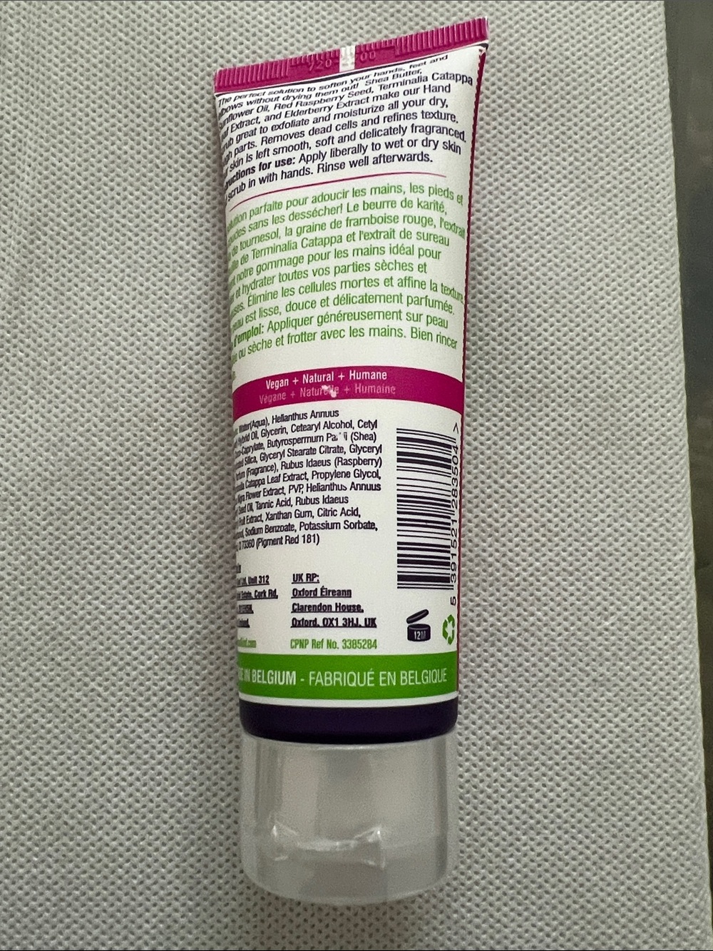 Human+kind  Elderflower & Raspberry Hand Scrub 2.5 Fl.Oz - Picture 7 of 7